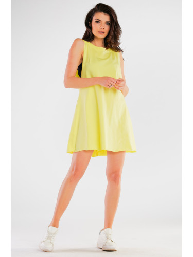 Infinite You Woman's Dress M245 Yellow