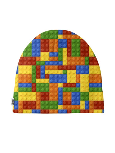 Mr. GUGU & Miss GO Man's Blocks Beanie MB 212062