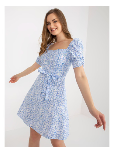 Dress-LK-SK-509002.03P-white-blue