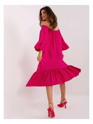 Dress-DHJ-SK-6057.93-Fuchsia