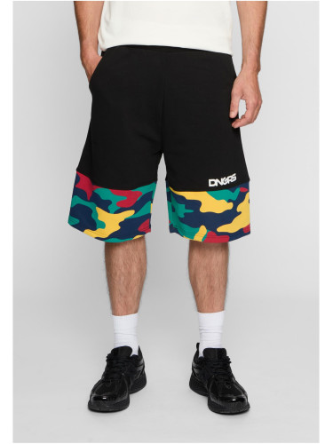 Мъжки шорти HideMe черни/камуфлажни