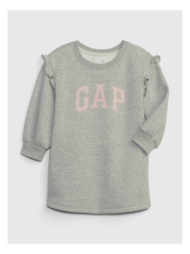 GAP Kids Sweatshirt Dress with Logo - Girls