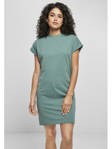 Women's organic cotton t-shirt with a cut on the sleeve