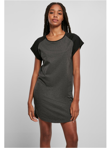 Women's dress Raglan Tee grey/black