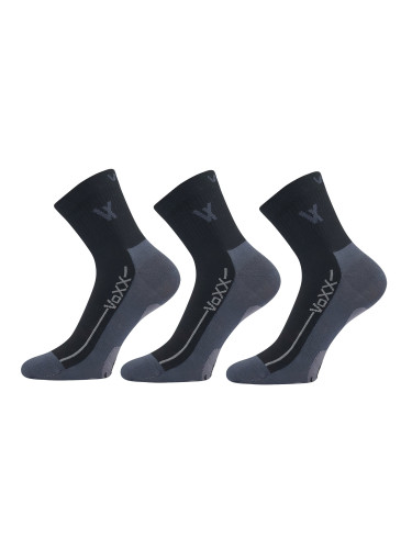 3PACK socks VoXX black