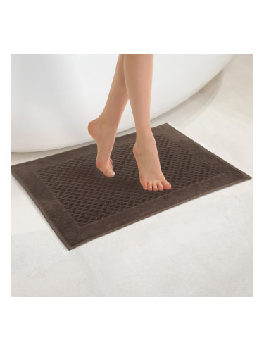 Zwoltex Unisex's Velour Bath Mat Carlo