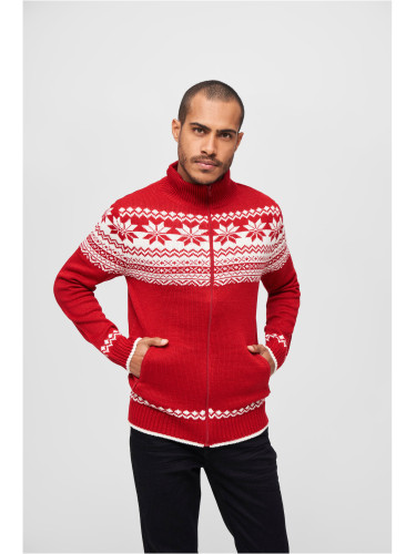 Red Norweger Cardigan