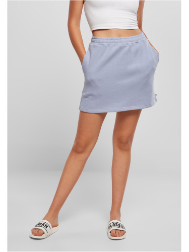 Women's bio terry mini skirt violablue