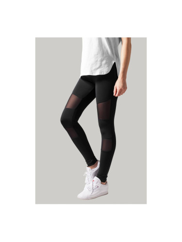 Women's Tech Mesh Leggings - Black