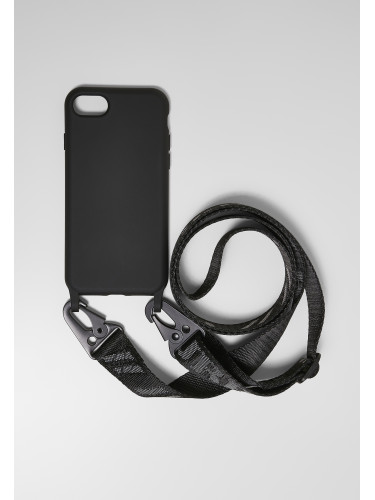 Phone Case with Logo Strap I Phone 6/7/8 Black