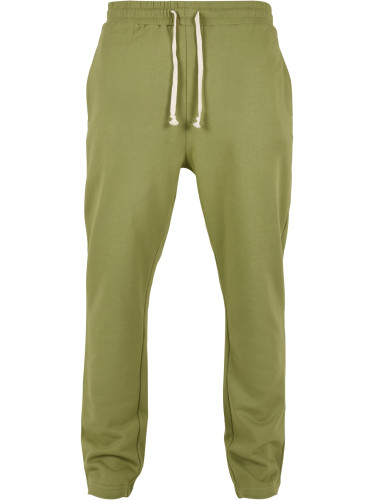 Organic sweatpants with a low crotch, newolive