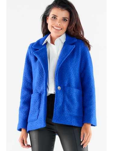 Awama Woman's Coat A545 Blue