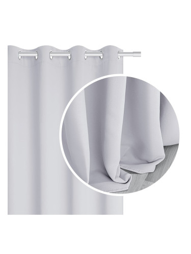 Edoti Blackout Hold curtain 140x250 A489