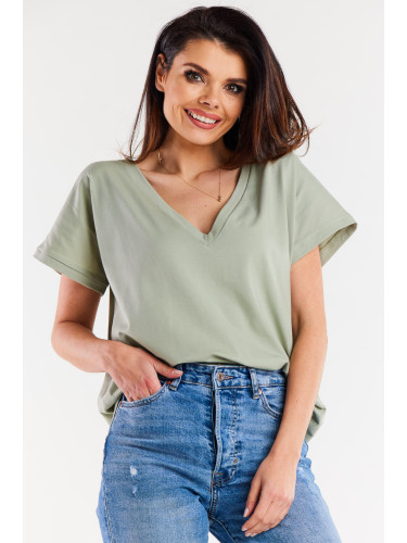 Infinite You Woman's Blouse M267 Mint