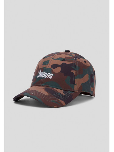 CSBL CRT Curved Cap Clip Camo/White