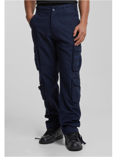 Pure Slim Fit trousers in a navy design