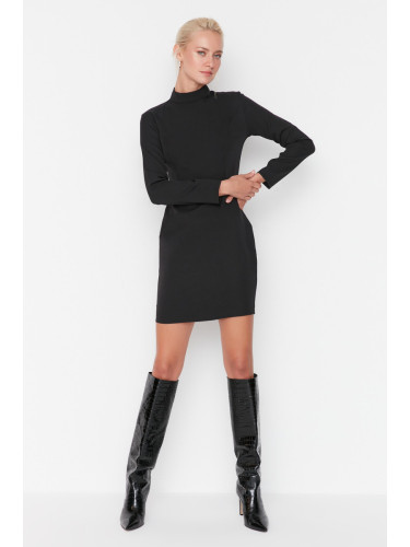 Trendyol Black Stand Up Dress