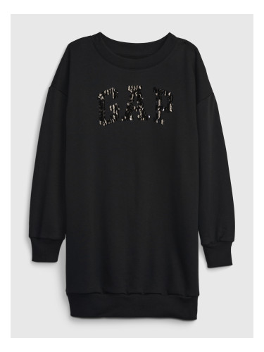 GAP Kids Sweatshirt Dress with Logo - Girls