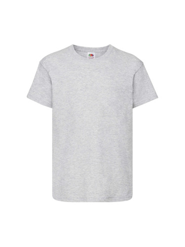 Grey T-shirt for Children Original Fruit of the Loom
