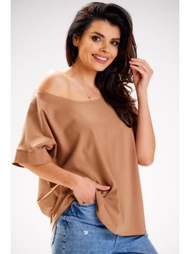 Infinite You Woman's Blouse M254 Beige