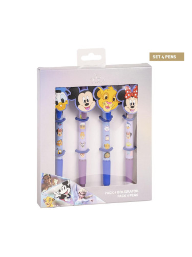 PEN PACK X4 DISNEY 100