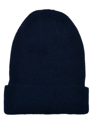 Recycled Yarn Waffle Knit Beanie Navy Beanie