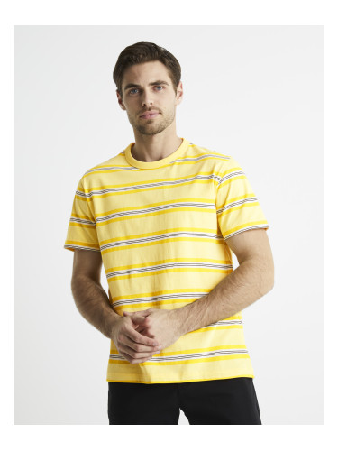 Celio Striped Bewasp T-Shirt - Men's