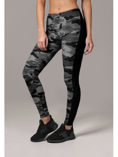 Women's Camo Stripe darkcamo/blk leggings