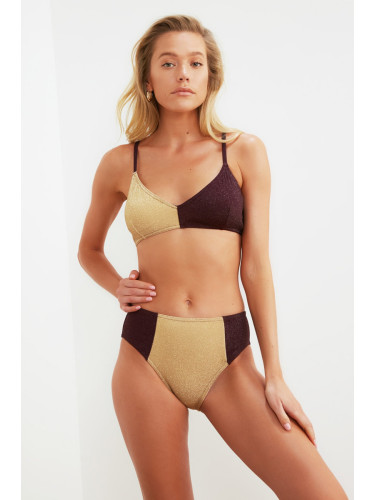 Бикини дъно Trendyol - многоцветно - текстурирано