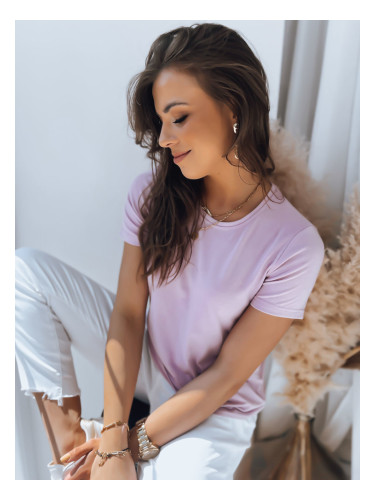 T-shirt damski MAYLA fioletowy Dstreet