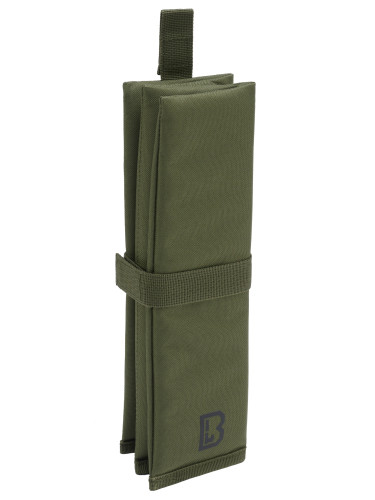 Folded seat mat olive