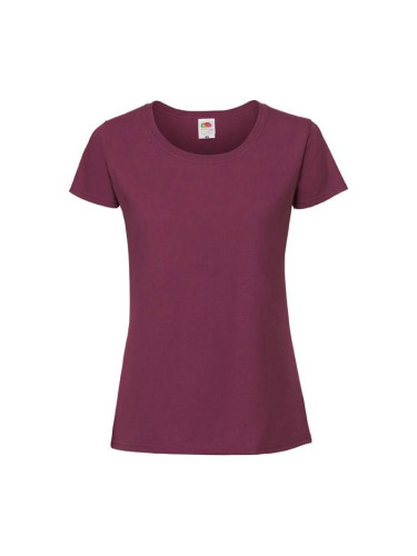 Burgundy Iconic 195 Ringspun Premium Premium Fruit of the Loom