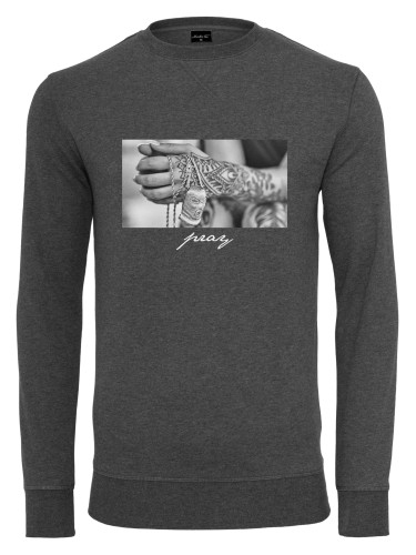 Pray 2.0 Charcoal Crewneck