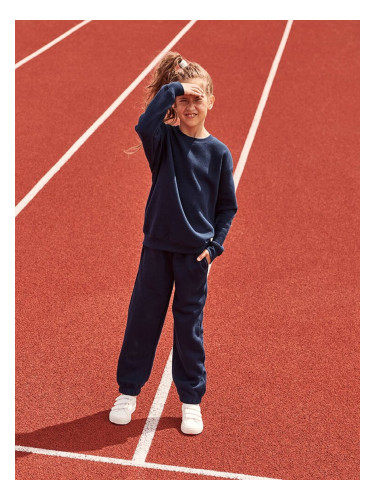 Granatowa bluza dziecięca Set-In Sweat Fruit of the Loom