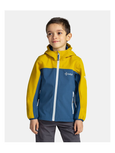 Boys' softshell jacket Kilpi RAVIO-J Dark blue