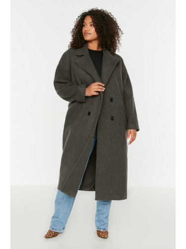 Дамско палто  Trendyol Anthracite