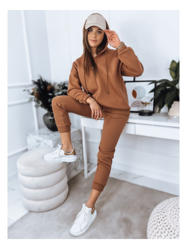 Komplet damski dresowy AMILIA PREMIUM mokka Dstreet