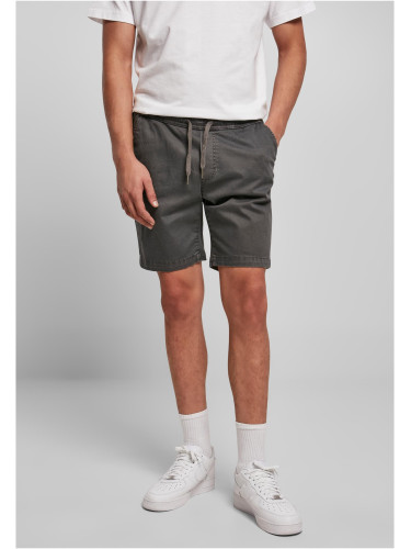 Stretch Twill Joggshorts darkshadow