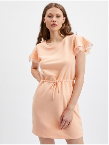 Orsay Apricot Women's Sweatshirt Dress - Ladies