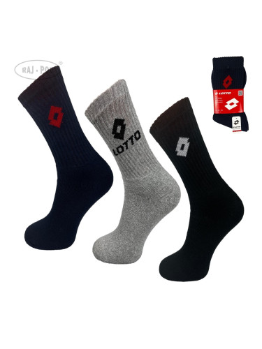 Raj-Pol Unisex's 3Pack Socks Frotte Lotto