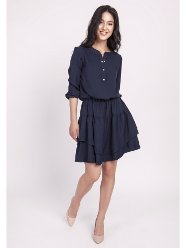 Дамска рокля Lanti Suk175 Navy Blue