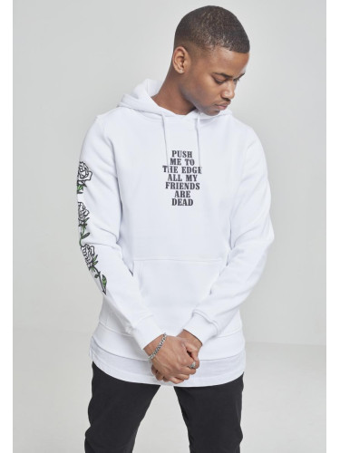 Push Me Hoody white