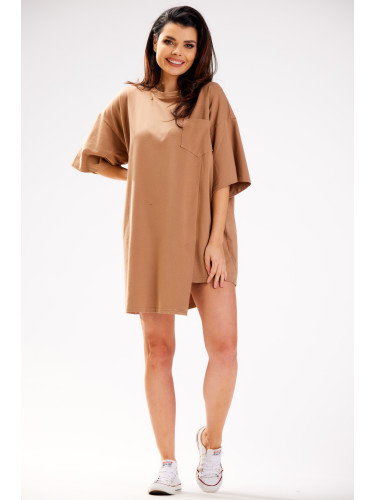 Infinite You Woman's Dress M252 Beige