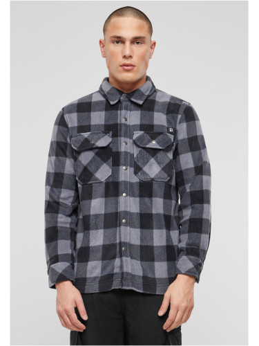 Jeff Fleece Long Sleeve Shirt Black/Grey