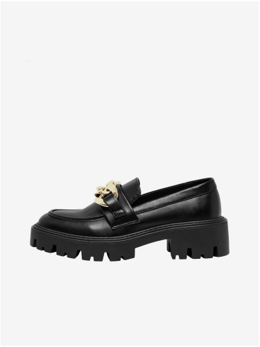 Black Women Moccasins ONLY Betty - Women