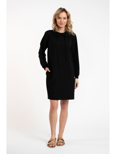 Women's long-sleeved tunic Malmo - black