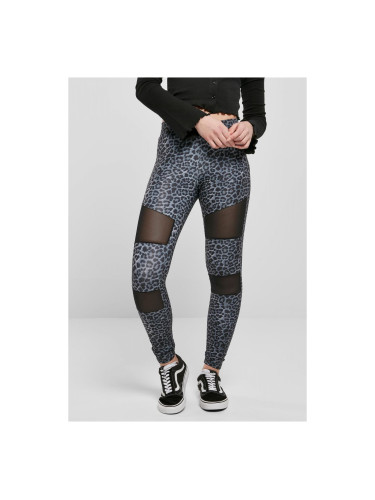 Women's Tech Mesh Leggings AOP Snowleo