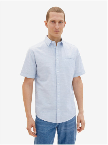 Light blue men's shirt Tom Tailor