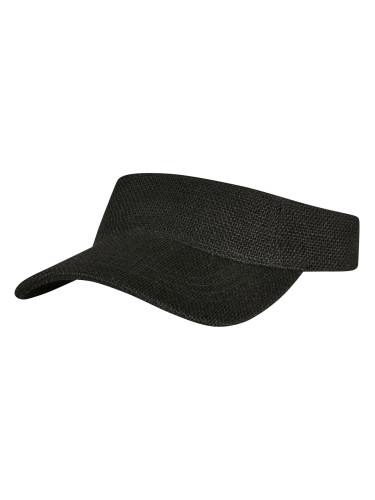 Bast Visor Cap Black