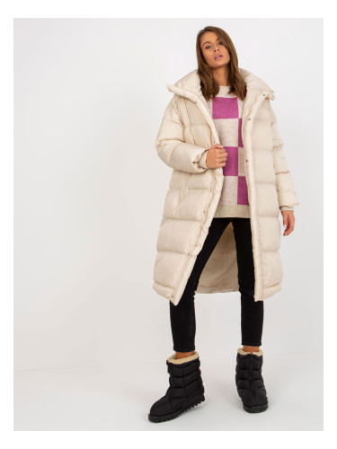 Дамско яке. Fashionhunters Beige